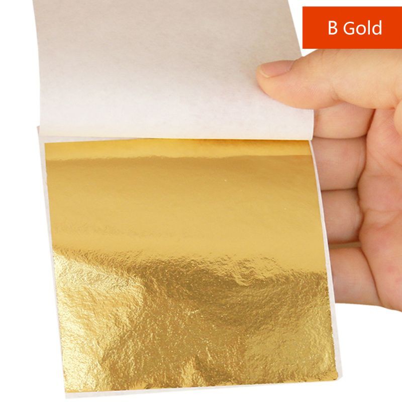 Em promoção! 30x De Folha De Ouro, De Ouro, Folhas De Papel