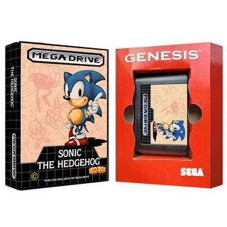 Cartucho Sonic The Hedgehog com Caixa e Berço