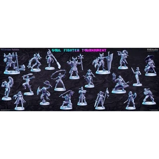 Miniaturas Rpg RN Estudio Novembro 2021 Soul Fighter Tournament - 3030