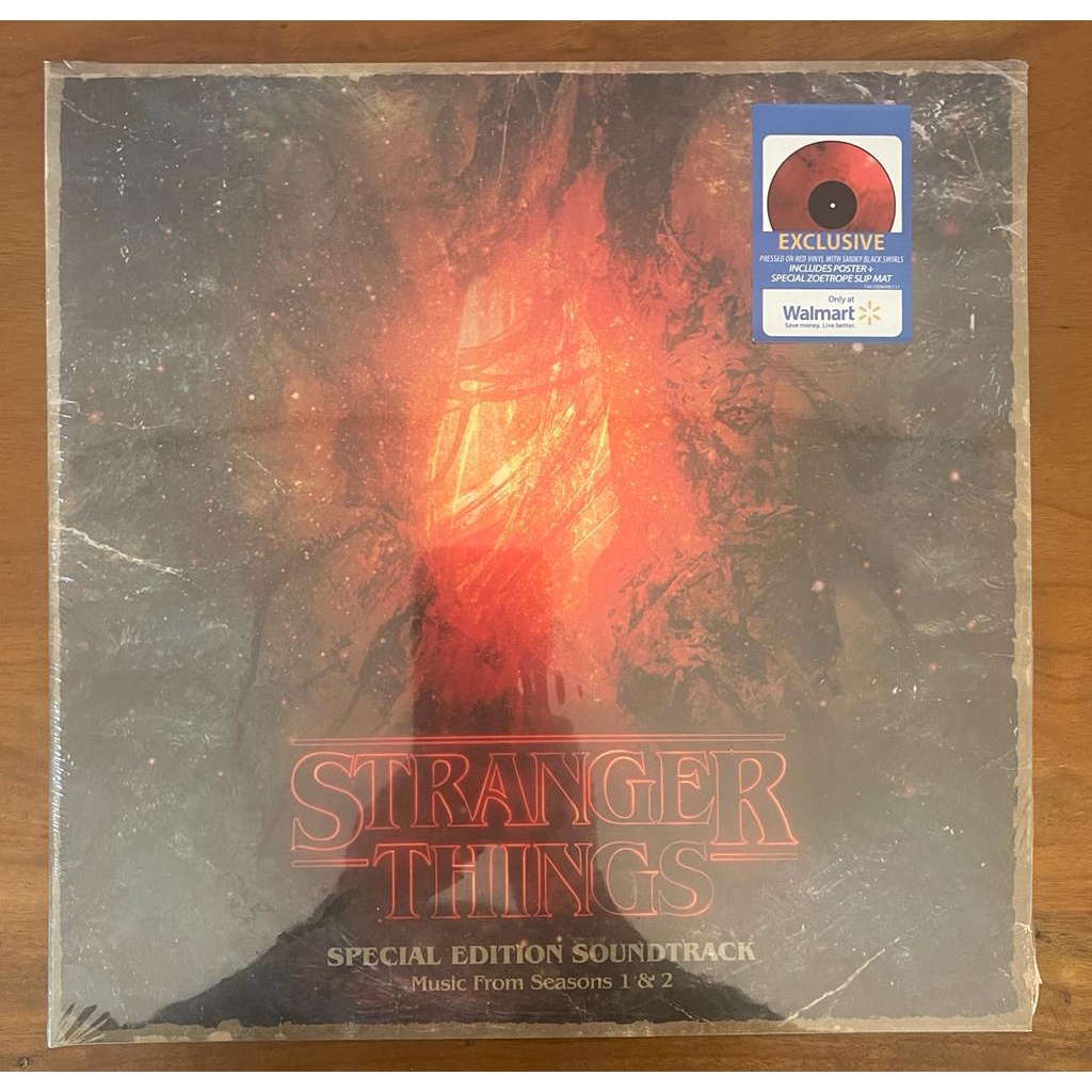 Disco Vinil LP Stranger Things - 1 e 2 Temporada - Lacrado