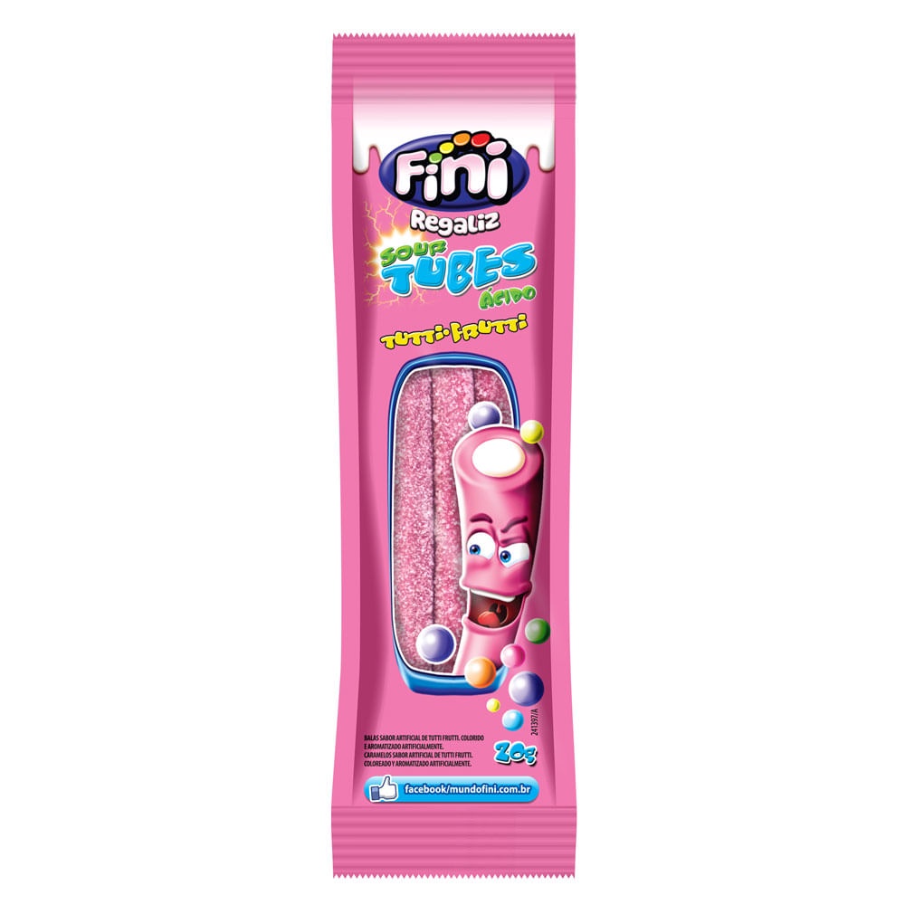 Pacote Fini Tubes 15g - Escolha o Sabor do seu Doce! | Shopee Brasil