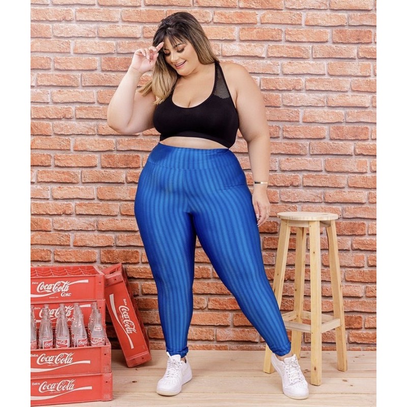 Calça legging poliamida plus clearance size