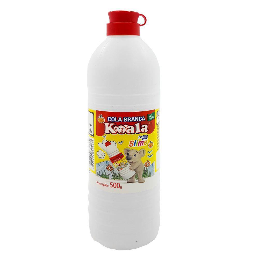 Cola Branca 500g Koala para Slime, Trabalhos Escolares, Escritório e ...