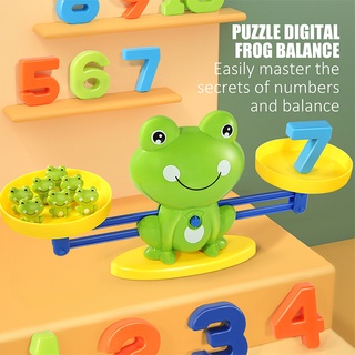 In stock Frog Balance Number Toy Educational Frog Balance Game Scale ...