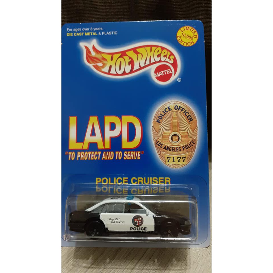 Lapd cheap toy cars