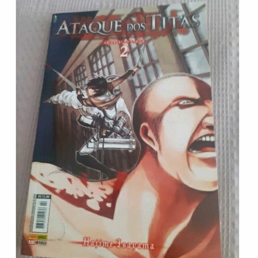 Kit Ataque Dos Titãs - Shingeki no Kyojin - Vol. 11-20 Mangá: Panini em  Promoção na Americanas