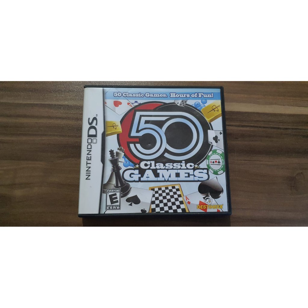 Jogo 50 Classic Games Nintendo Ds Original