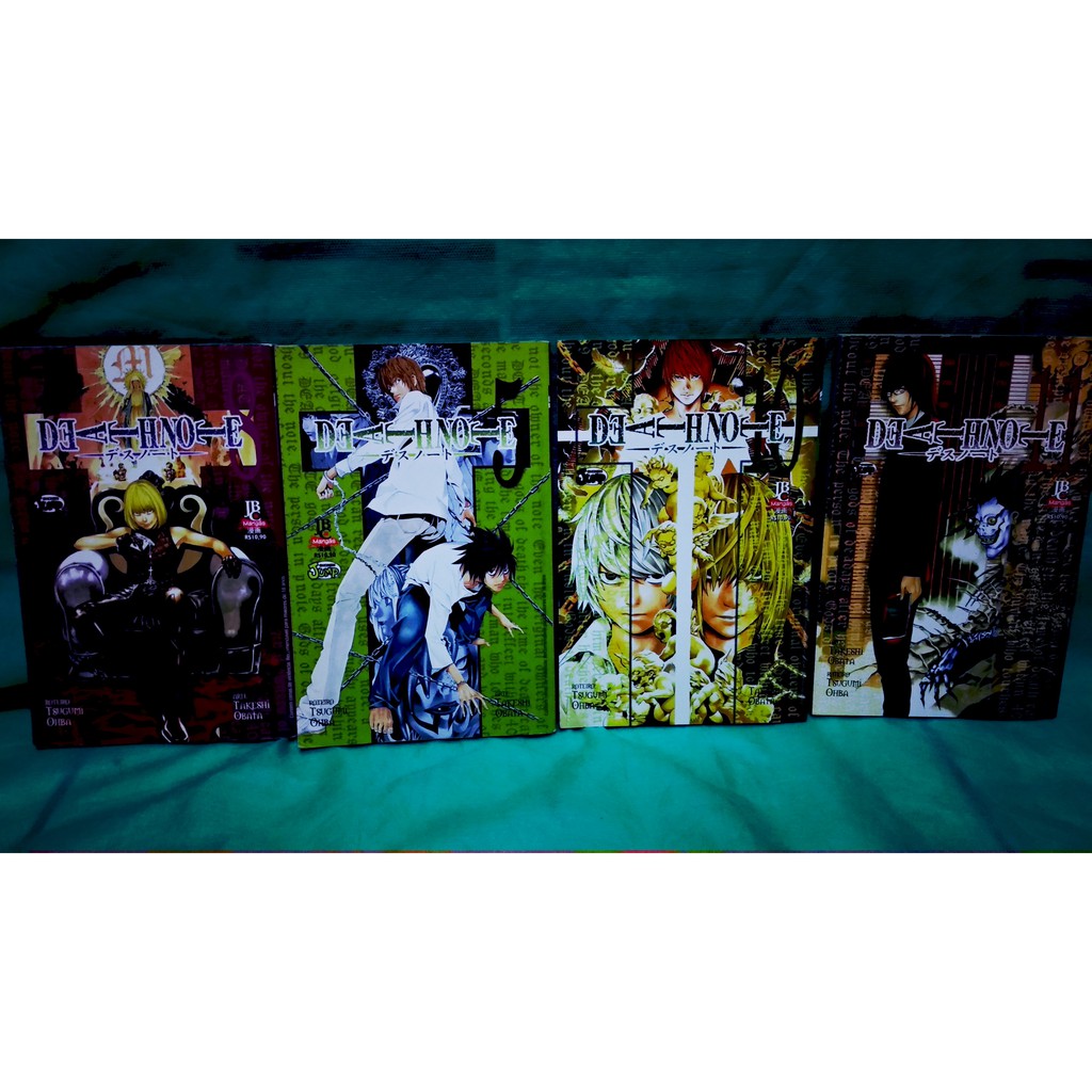 Death Note vários volumes! | Shopee Brasil