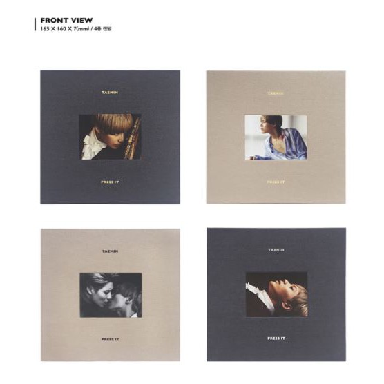 TAEMIN 1st Album [Press It](Random) | Shopee Brasil