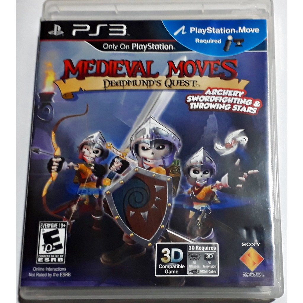 Jeu Medieval Moves Pour PlayStation 3 (PS3) Avec Le PS Move - Version FR - Occasion Bon état