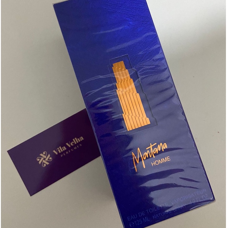 Perfume Montana® Homme Masculino Eau de Toilette 125 ml