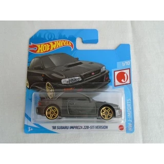Hot Wheels 98 Subaru Impreza 22B - STi Version GTC74 - 2021 - HW J - Imports 1/10 - Hot Wheels 124/250