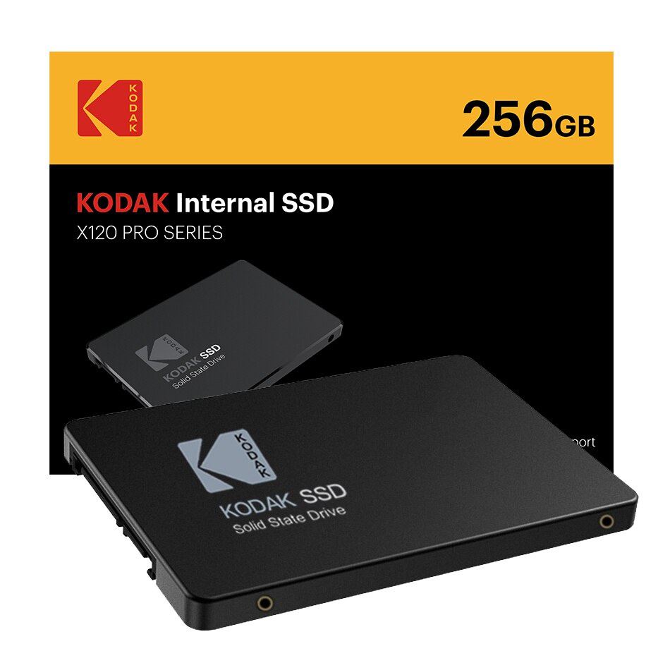 original KODAK SSD X120 PRO 128 GB 256 GB 512 GB 1 TB HDD 2.5 SATA3 ssd Disco rígido de estado sólido interno Para disco rígido de laptop Desktop