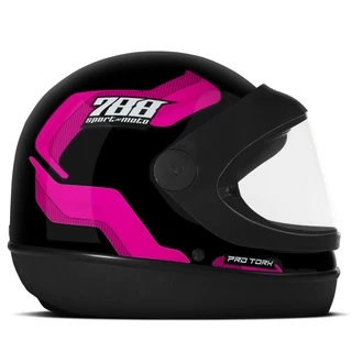 Capacete Moto Fechado Barato Adulto Feminino Masculino Protork Sport Moto 788 com viseira automatica Cristal com Selo do Inmetro em Oferta na Shopee