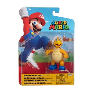 Super Mario - Boneco 4.0 Pol Colecionável - Boomerang Bro