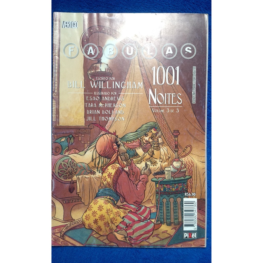 Fábulas 1001 Noites Vol. 02 Bill Willingham