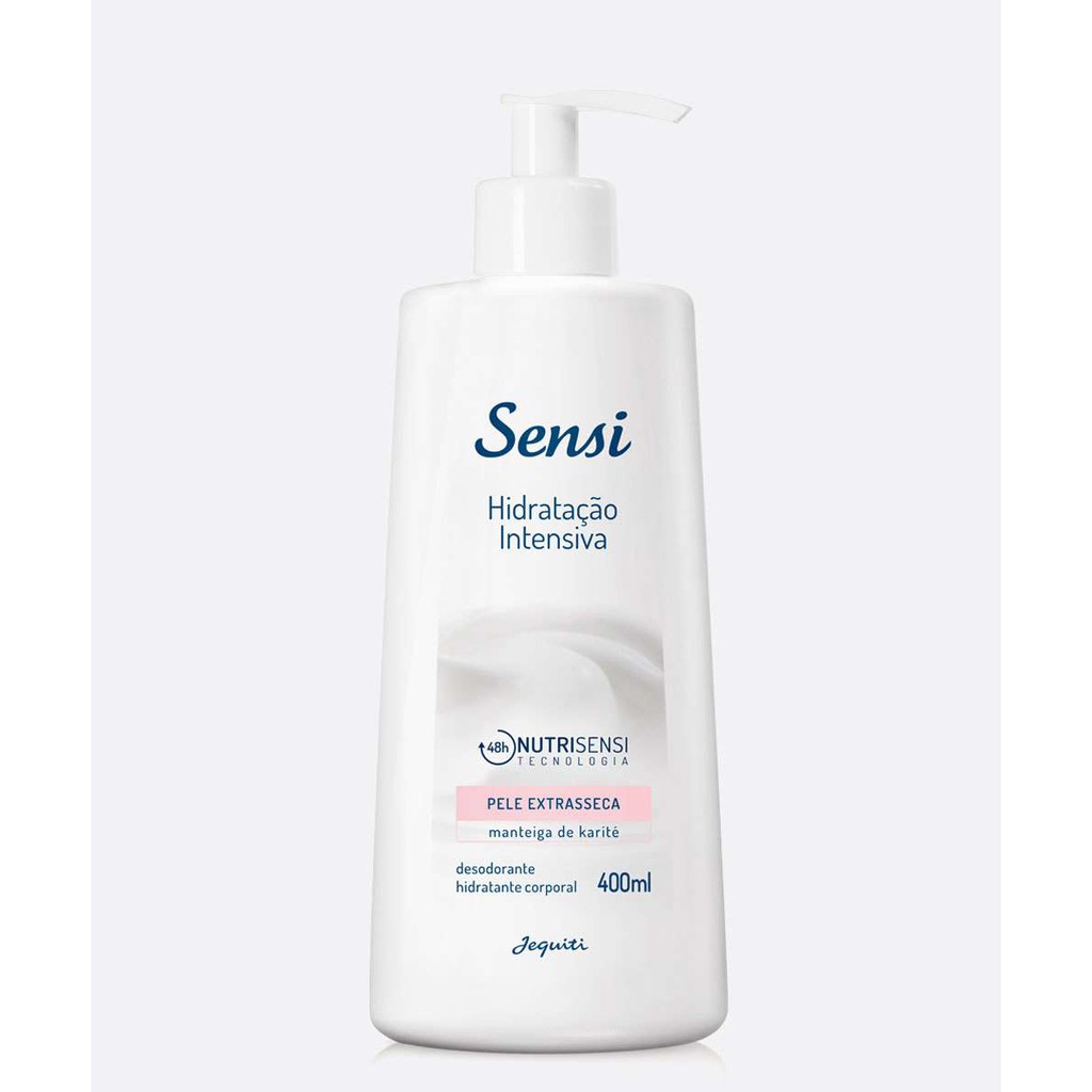 Desodorante Hidratante Corporal Sensi Jequiti Pele 400ml Shopee Brasil 9586