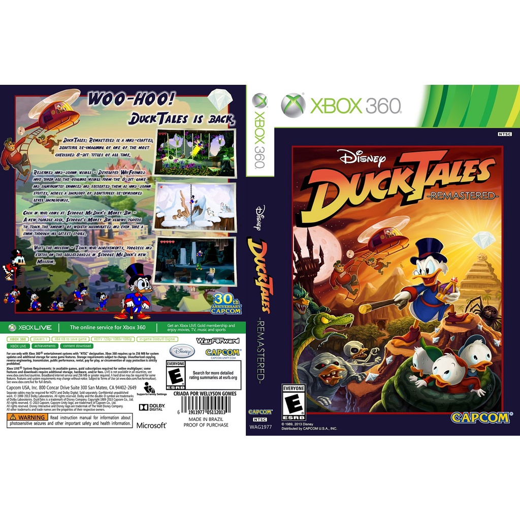 Ducktales remastered xbox deals 360