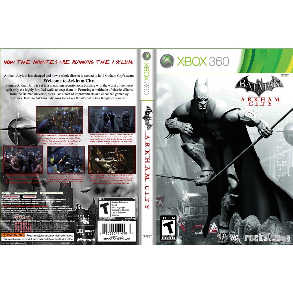 Como introduzir legendas em PT no Batman Arkham Asylum Xbox 360 RGH-JTAG 
