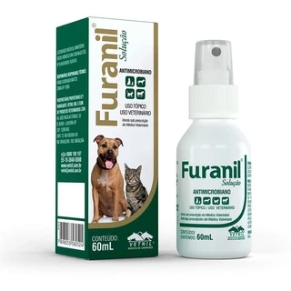 Spray Antimicrobiano Furanil Vetnil 60ml em Oferta na Shopee