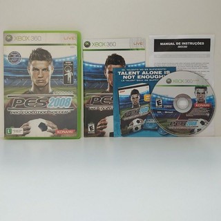 Jogos Futebol Xbox 360 Pro Evolution soccer PES 2008 PES 2009