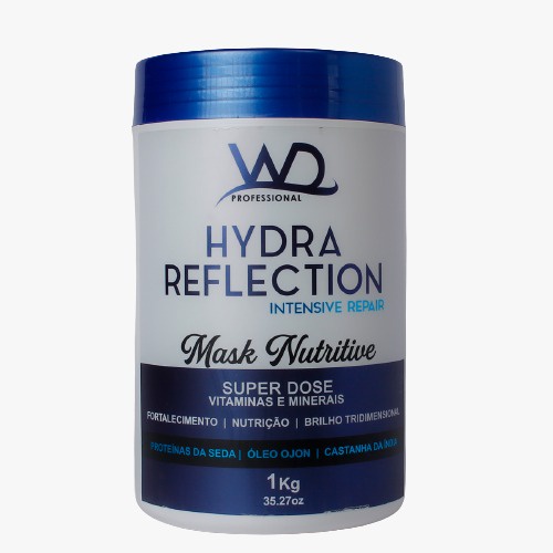 MÁSCARA RECONSTRUTORA HYDRA REFLECTION COM SUPER DOSE DE VITAMINAS 1KG ...
