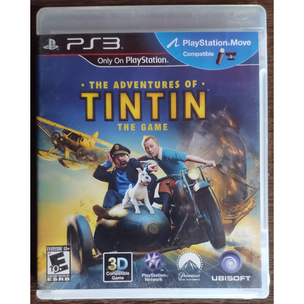 As Aventuras De Tintim Tintin Ps3