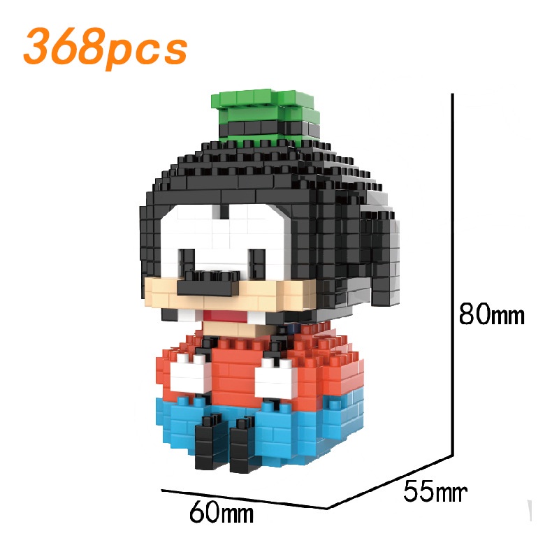 Conjunto De Brinquedos Tigger Goofy Building Block Se | Shopee Brasil