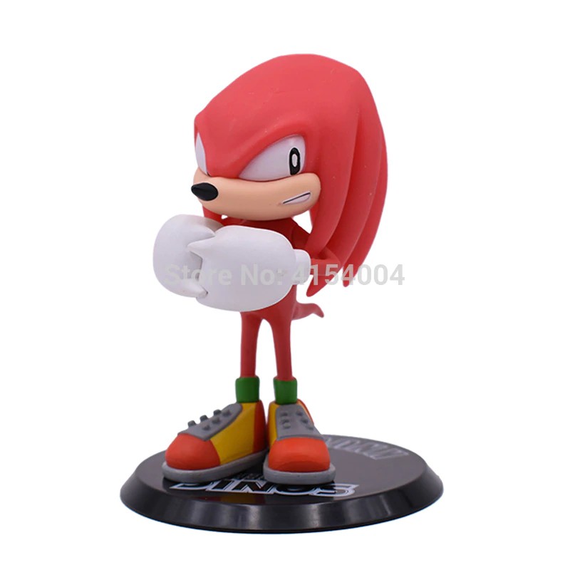 Boneco Colecionável Action Figure Knuckles: Sonic The Hedgehog