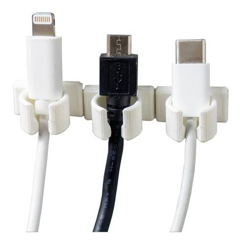 Suporte Organizador para Fios e Cabos para Mesa 4 peças | Shopee Brasil