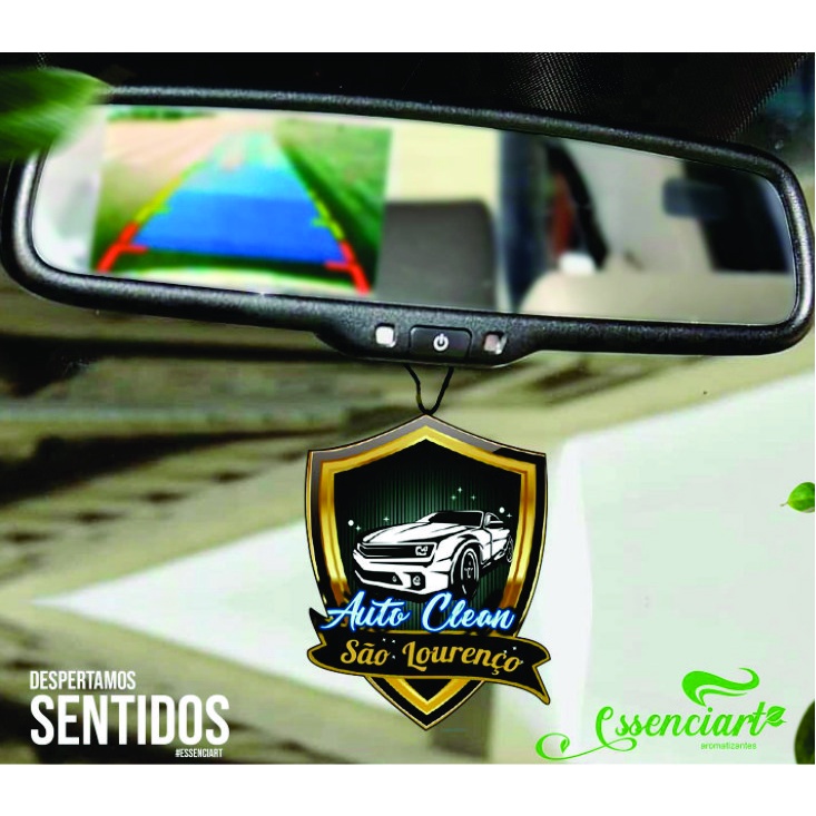 15 unidades BRINDE PERSONALIZADO AROMATIZANTE (cheirinho para carro)