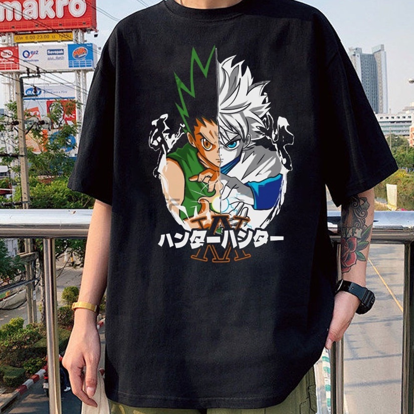 Camiseta Basica Camisa Hunter x Hunter Killua Fofo Anime Japanese