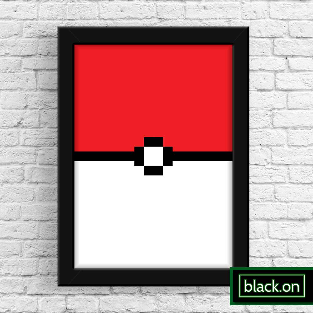 Poke Ball Pixel Art – BRIK