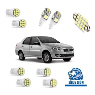 Kit Lampada Led Fiat Siena G4 2012 2013 2014 2015 2016
