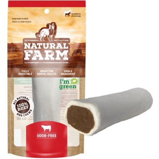 Petisco Pet Osso Natural Farm Tubinho Recheado com Bacon e Queijo para Cães - 1 Unidade em Oferta na Shopee