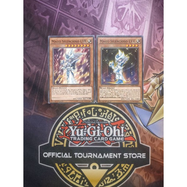 Yu-Gi-Oh Mago Silencioso 2 cartas | Shopee Brasil