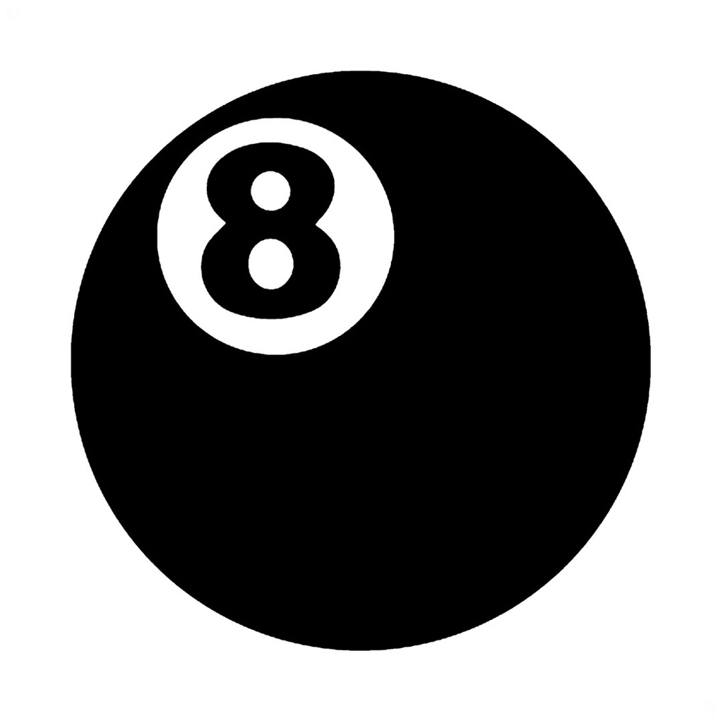 Oito vetor de acessório do jogo do esporte da bola de bilhar. bola preta de  sinuca ou sinuca com número 8, competição esportiva. esfera preta com  modelo de luz abstrata ilustração 3d