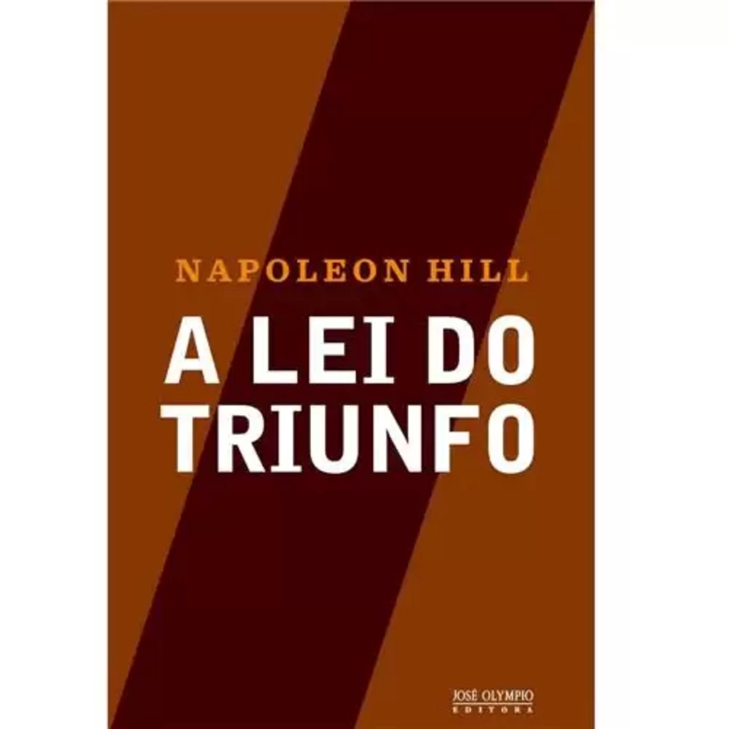 A Lei do Triunfo, de Napoleon Hill | Shopee Brasil