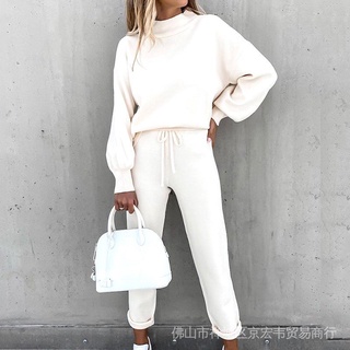 2020 roupas femininas de duas peças fatos de treino casuais sweatsuits  desportivo 2 peça conjunto hoodies e sweatpants outono roupas de inverno -  AliExpress