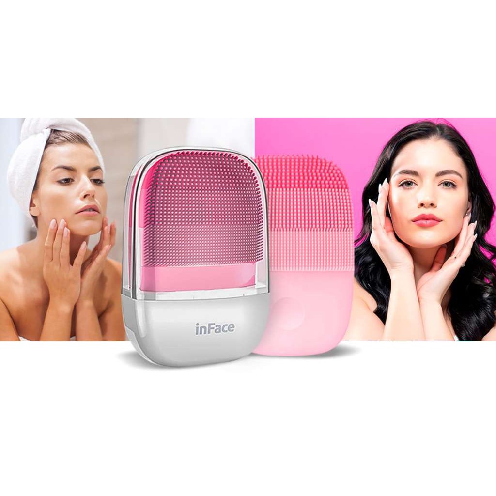 Xiaomi Inface Esponja de Limpeza Facial Original | Shopee Brasil