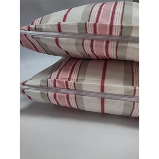 Kit 4 Fronhas Estampadas Com Zíper - 100% Algodão 160 Fios
