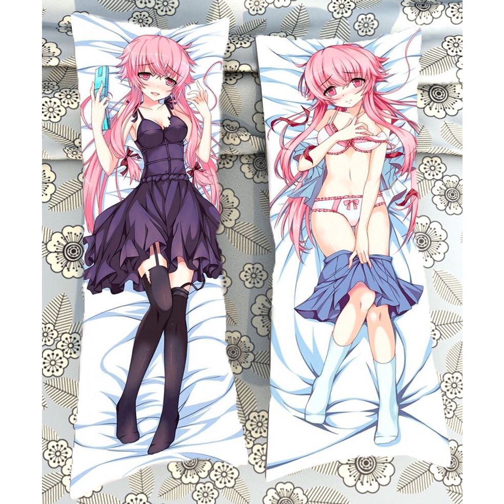 Almofada decorativa estilo Dakimakura - Anime - Mirai Nikki