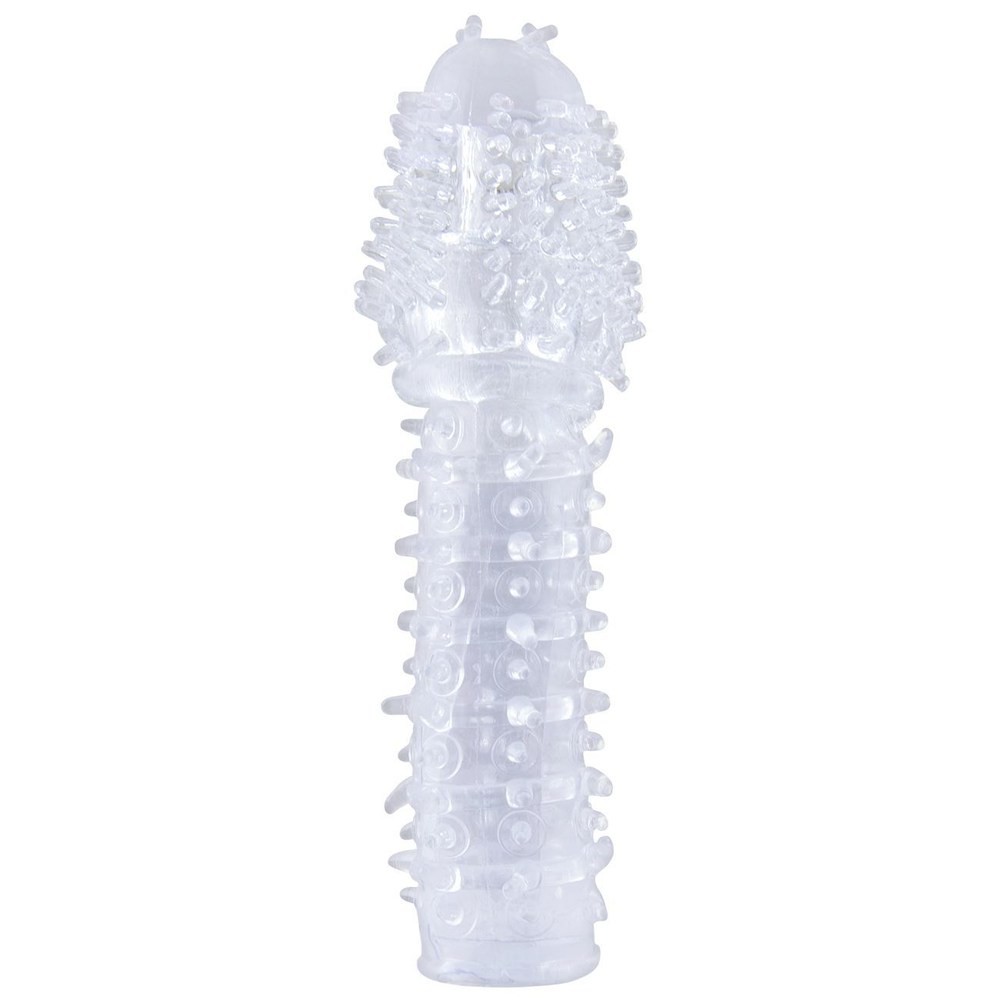Capa Peniana com Veias Transparente 15CM Sensual Love Penetração Sexo Anal Parada Gay Passivo Ativo Shop Gay Brasil Sex Shop Sexy Shop Sexshop
