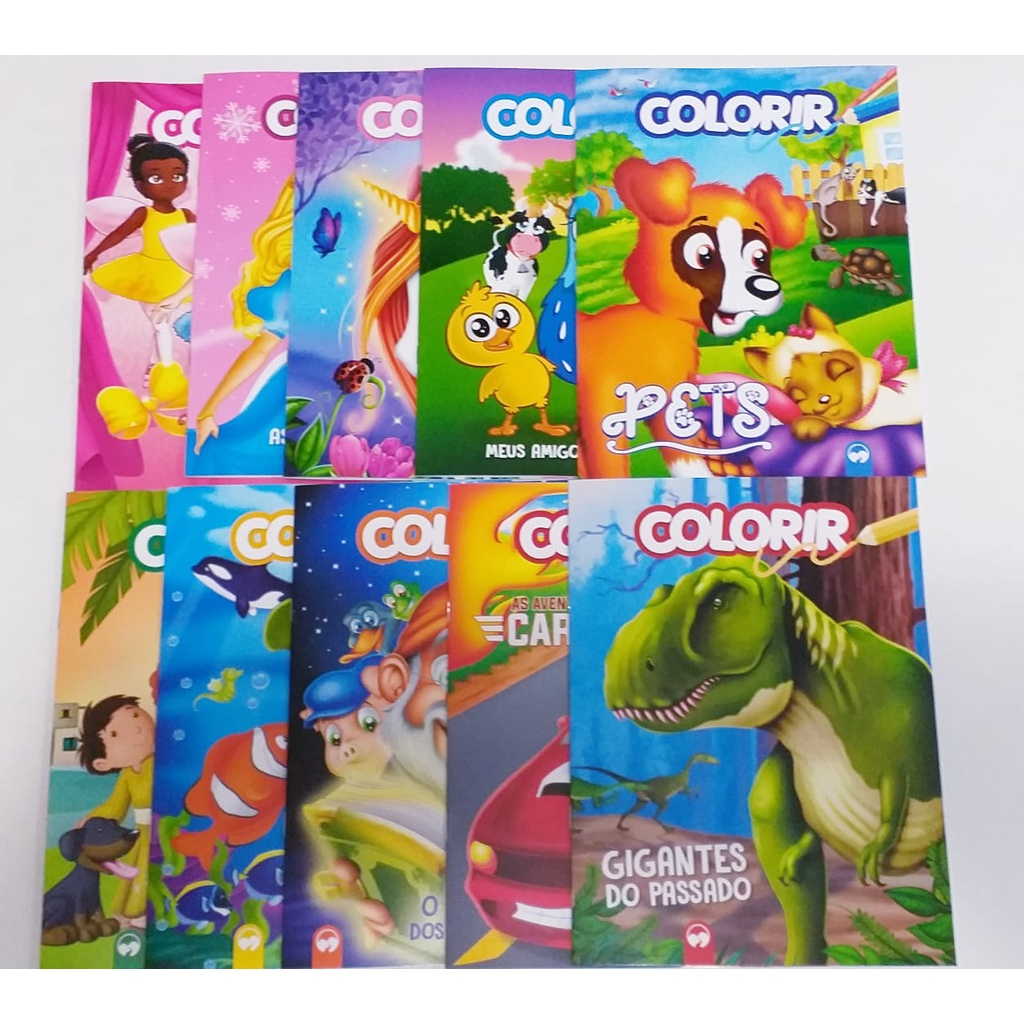Livrinho para Colorir Animais Online em COQUINHOS