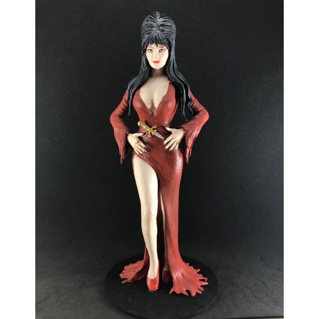 Figure da Elvira em impressão 3D.