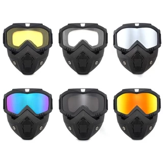 Máscara facial aberta do capacete da motocicleta Crosail para motocicleta