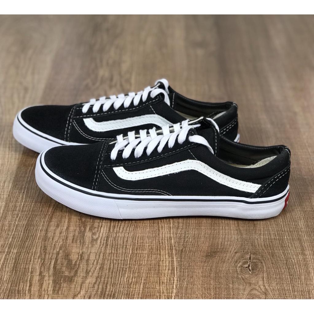 Tênis vans old store skool cano curto