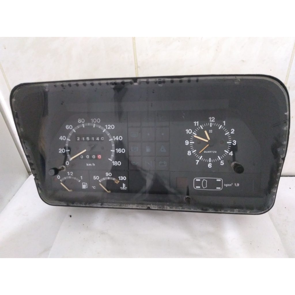 Painel de Instrumentos Velocímetro Fiat Uno Mille Eletrônic com Relógio ...