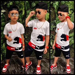 Conjunto infantil masculino kit 2 peças camisa e bermuda 2 ao 12