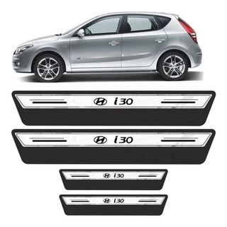 Soleira Porta Premium I30 2010 2011 2012 2013 Á Branco 2016